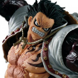 One Piece Figurine Monkey D Luffy Gear 4 Boundman Ichibansho Battle Memories