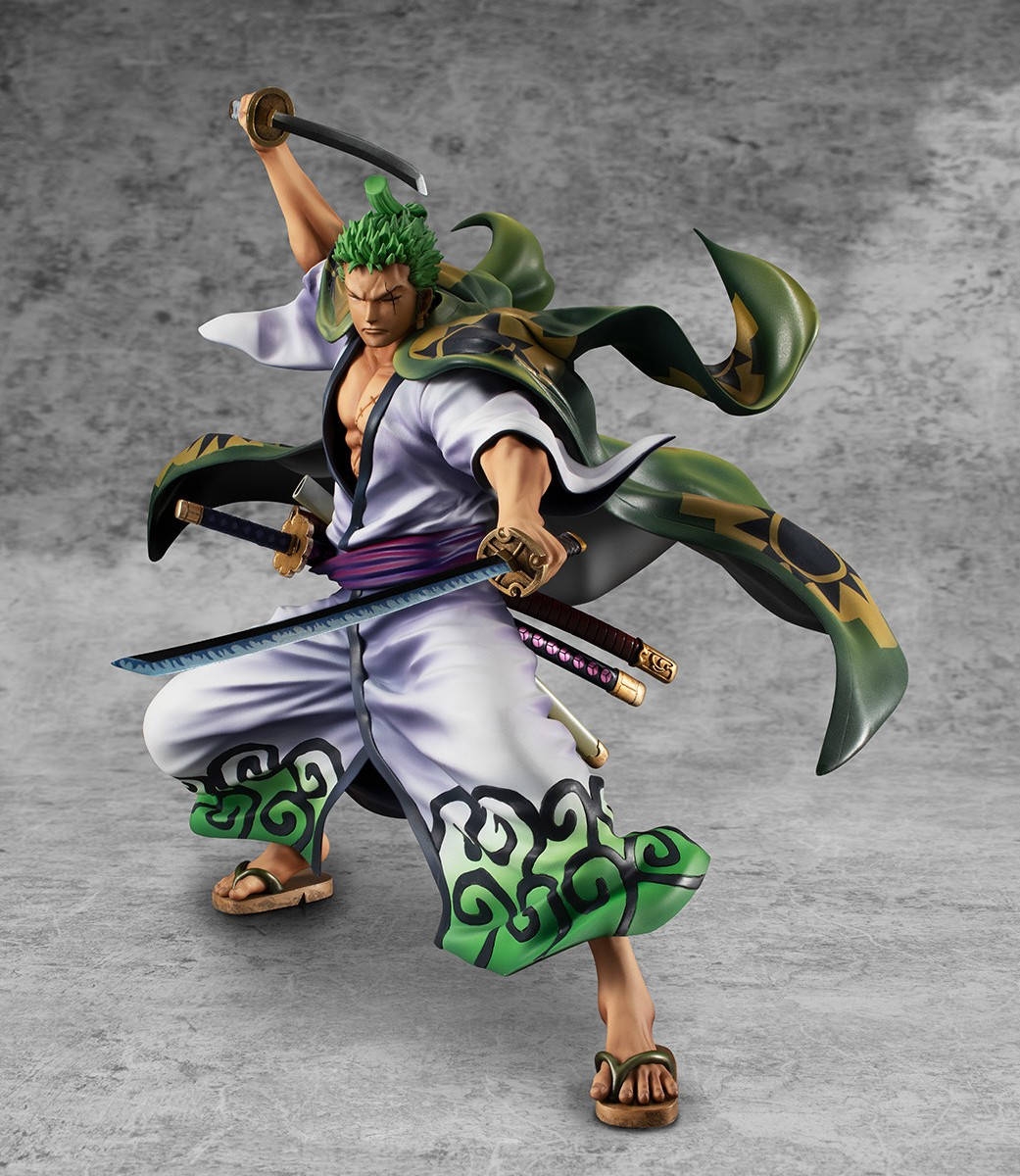 Variable Action Heroes ONE PIECE Roronoa Zoro about 18cm PVC pai