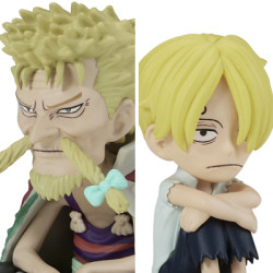 ONE PIECE WORLD COLLECTABLE FIGURE LOG STORIES-SANJI & ZEFF