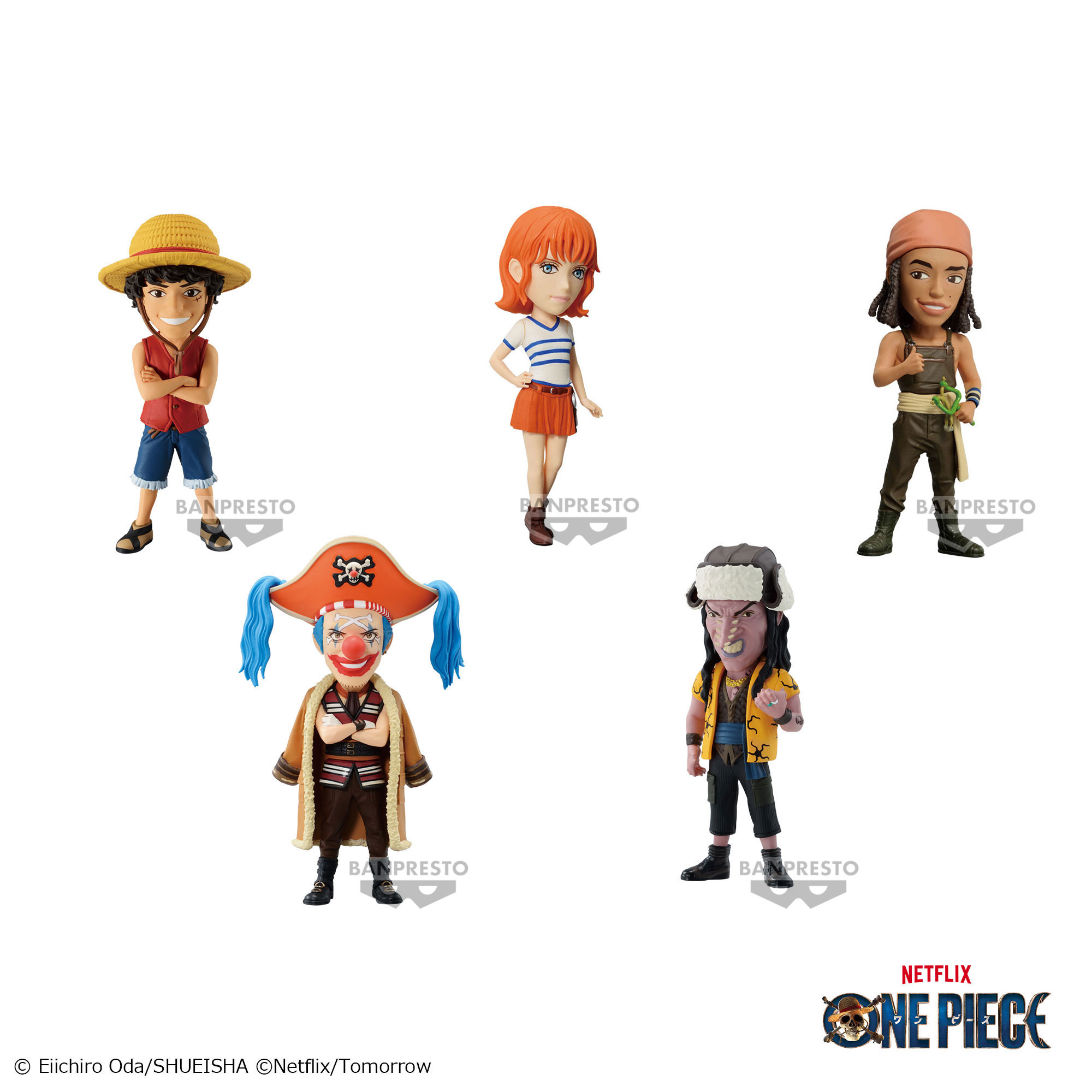 Pack Figurines One Piece WCF Netflix Series Vol.1