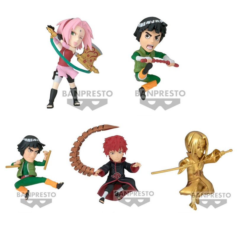 Naruto Shippuden - Pack De Figurines Naruto Shippuden TOP 99 WCF Vol.3