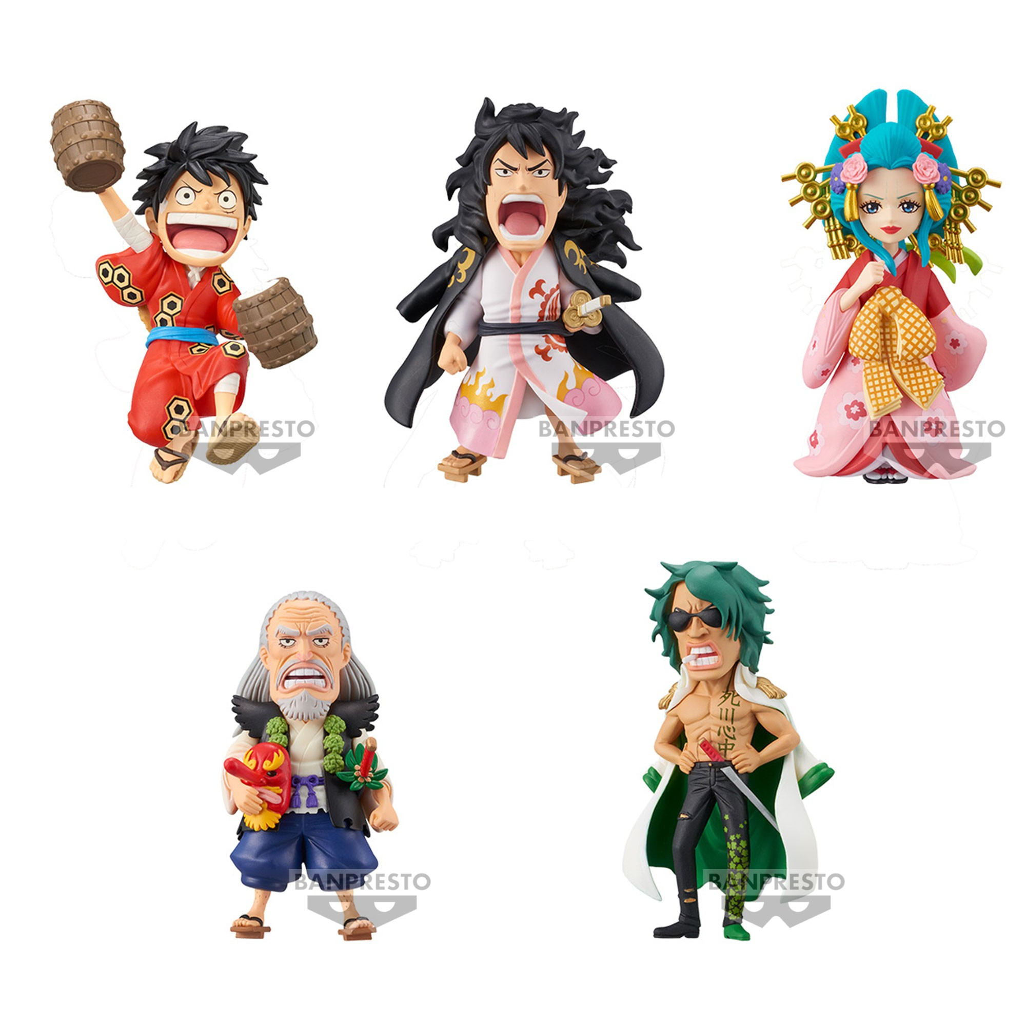 Pack Figurines One Piece WCF Wano Kuni Kanketsuhen Vol.1