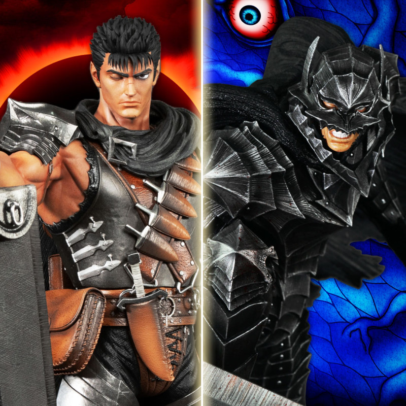 Lot De 2 Figurines Berserk / Chevaliers Du Zodiaque (Saint Seiya) - 2005